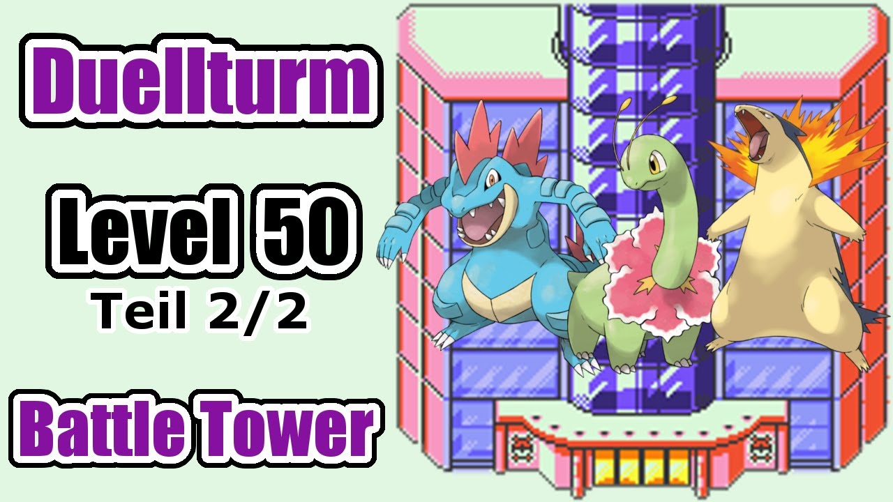 Pokémon Kristall - Duellturm Level 50 - 