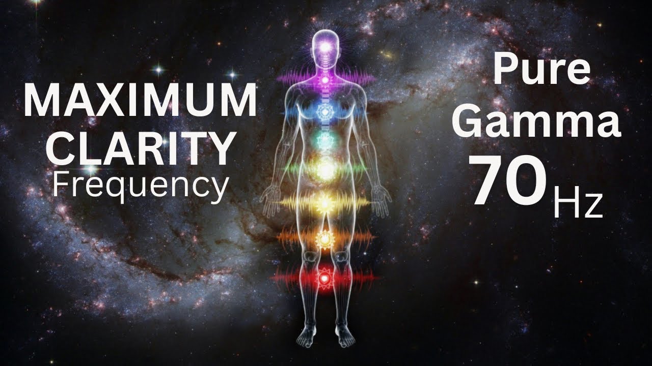 Pure 70 Hz Frequency for Flow State & Cognitive Focus no ads black screen  5hours