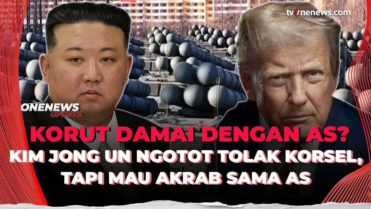 Terungkap! Kim Jong Un Ternyata Ingin Damai dengan AS, Tapi Tetap Tolak Korsel | OneNews Update