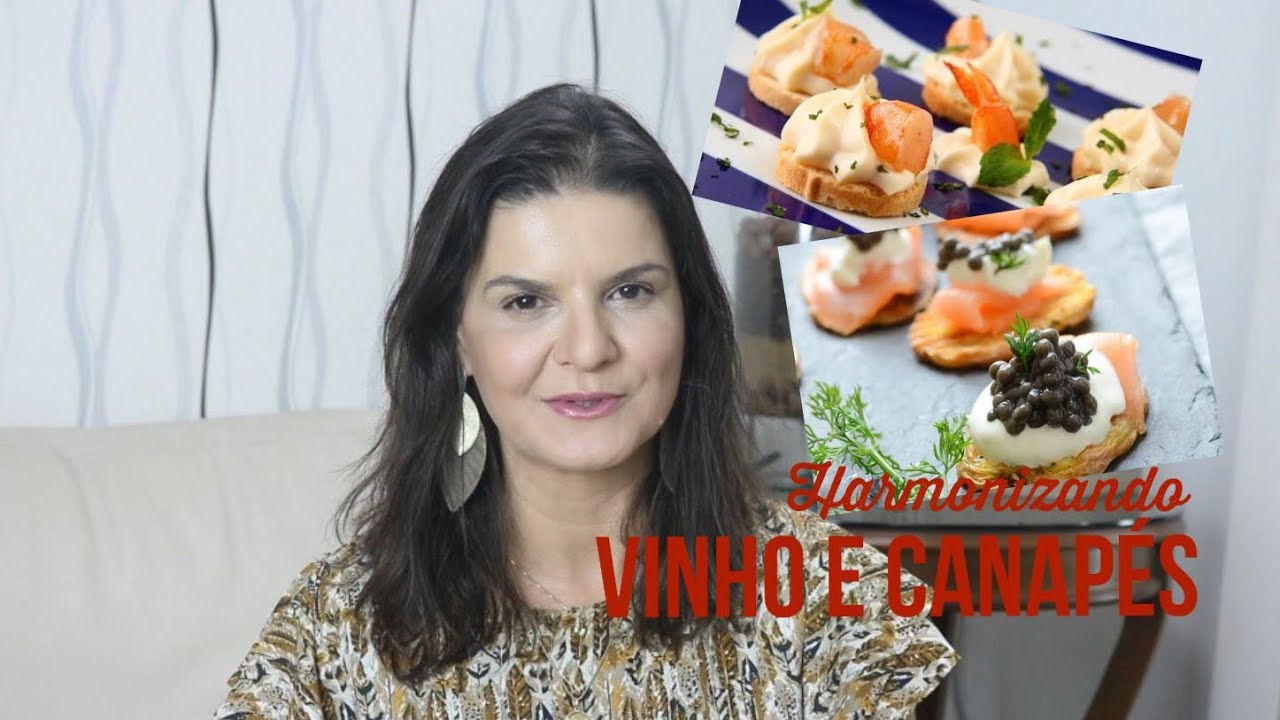 Harmonização Canapés e entradinhas X Vinho | Marcia Anholeti
