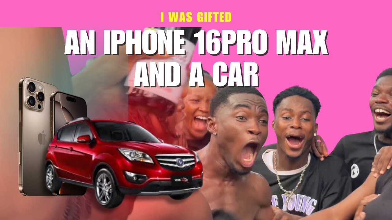 Championrolie was gifted a Brand New Car and An IPhone 16 Pro Max 😳