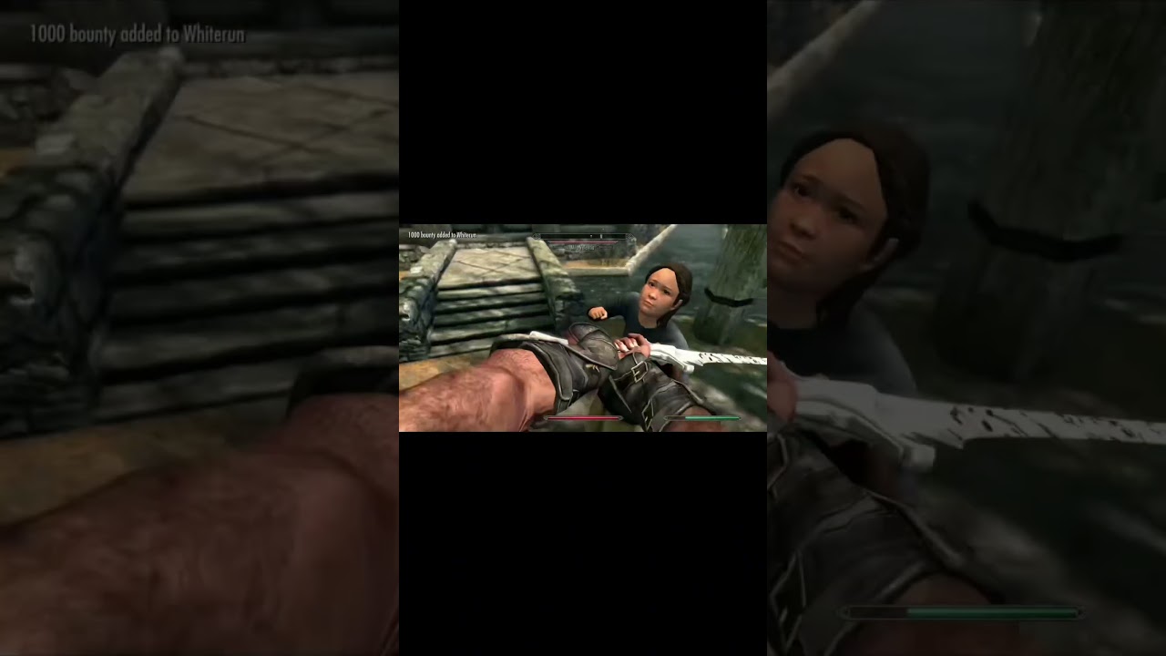 Day 1 of Massacring Skyrim towns with doom music 