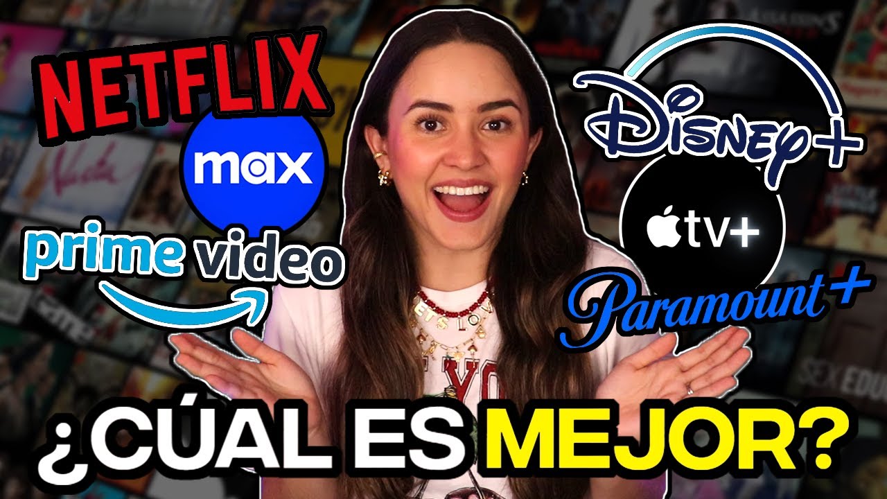 TOP Plataformas de Streaming ACTUALIZADO 2025 💥 Netflix, Max, Disney+, Prime Video, Paramount+...
