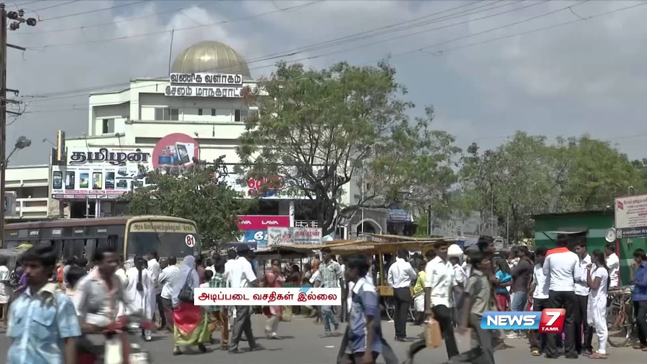 Unnamed fifty years old bus-stand in Salem has to be expanded