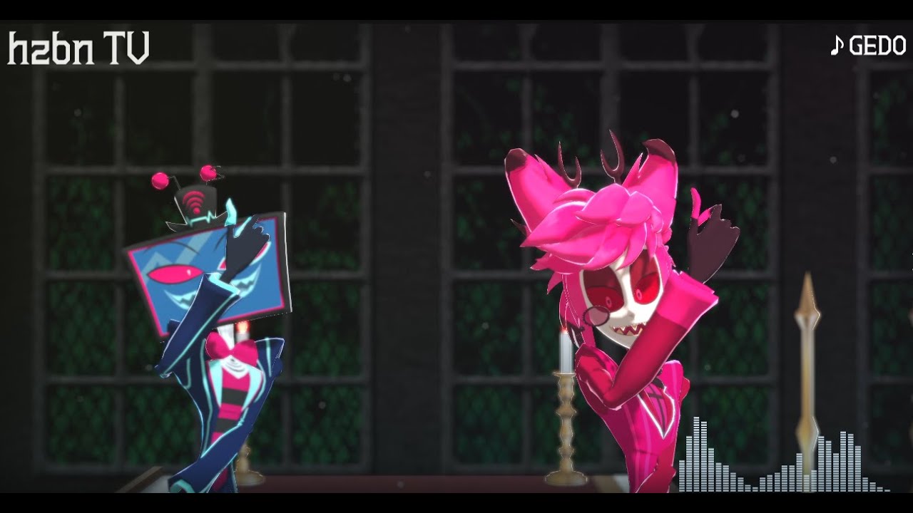 【MMD/HazbinHotel】GEDO【アラスター/Alastor/ヴォックス/VOX】