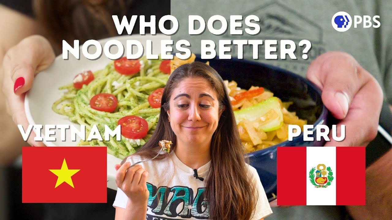 VIETNAMESE Vs. PERUVIAN Noodle Dishes 🍜 | Pan Pals 🍳