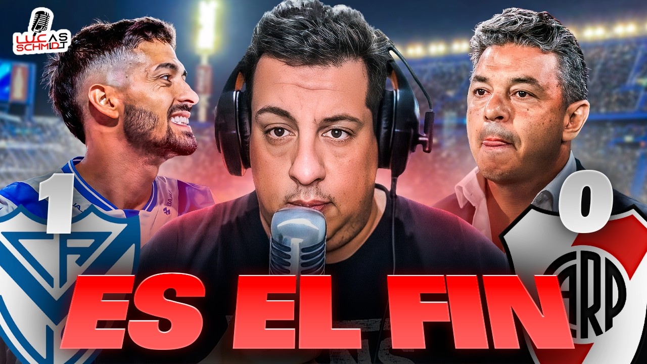 GALLARDO NO TIENE NI VERGÜENZA | Vélez 1-0 River | Reacción Lucas Schmidt