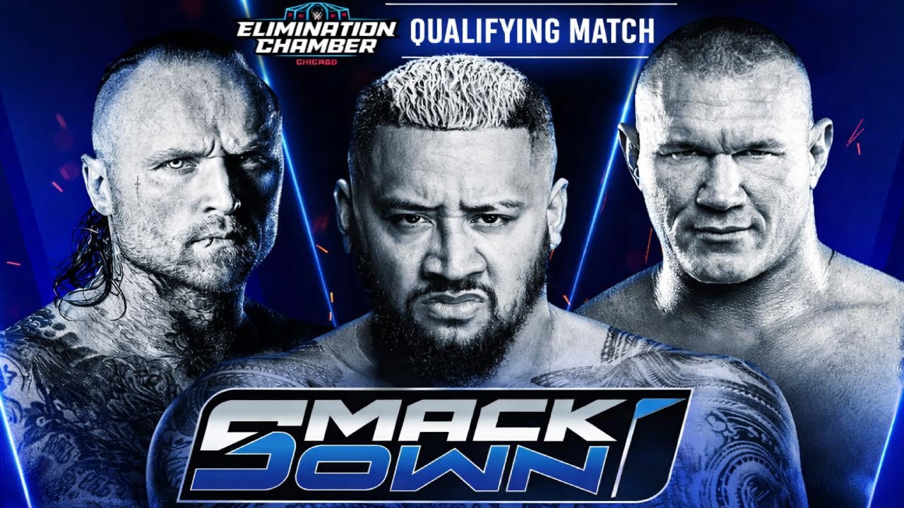 Randy Orton vs Solo Sikoa vs Aleister Black | Triple Threat | SmackDown | WWE 2K25