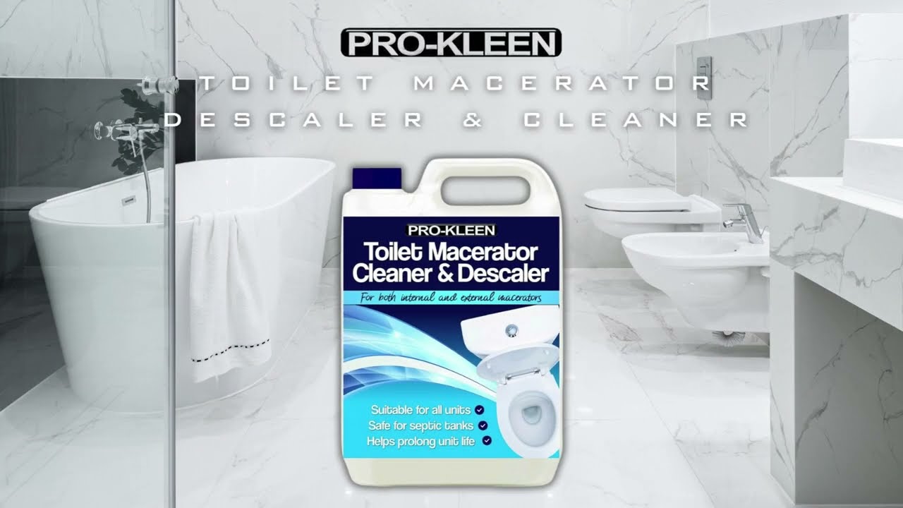 Pro Kleen Toilet Macerator Descaler & Cleaner