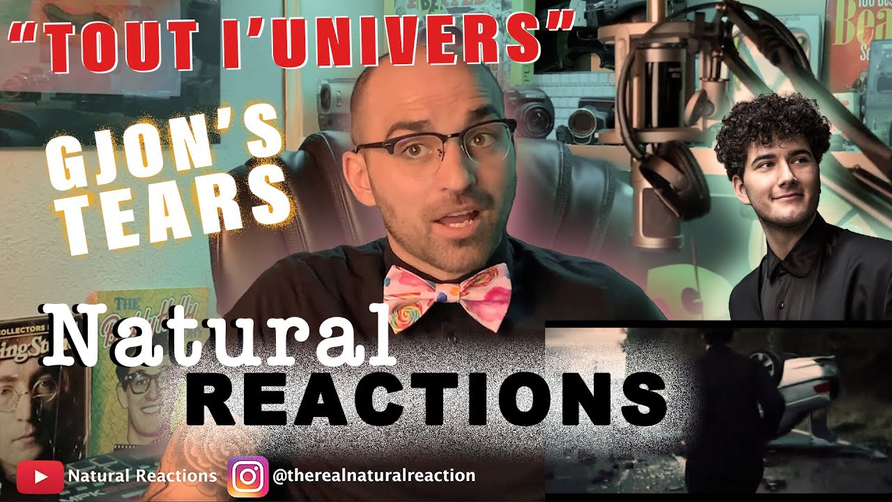 Gjon's Tears - Tout l’Univers - FIRST LISTEN AMERICAN REACTION 3rd Place Switzerland Eurovision 2021