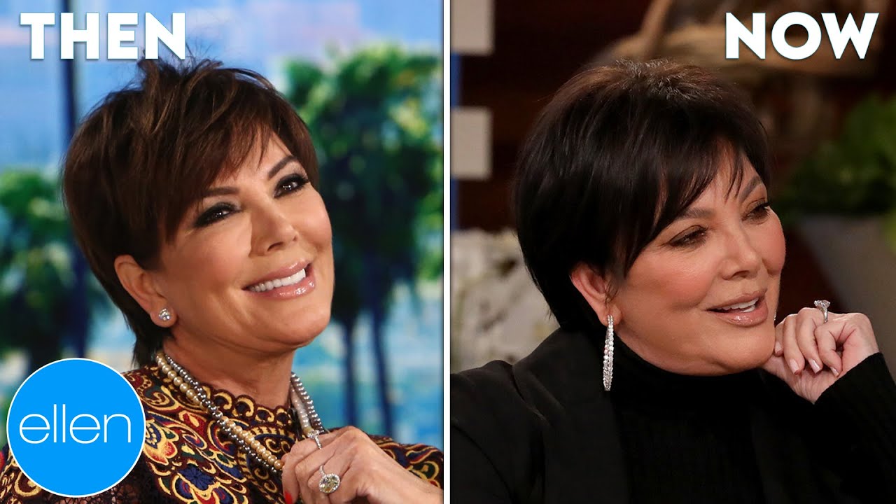 Then and Now: Kris Jenner's First and Last Appearances on 'The Ellen Show'