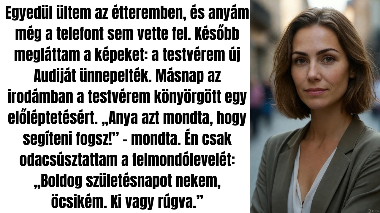 Anyám elfelejtette a 30. születésnapomat, hogy az öcsém új kocsiját ünnepeljék – Aztán rájöttek, h..
