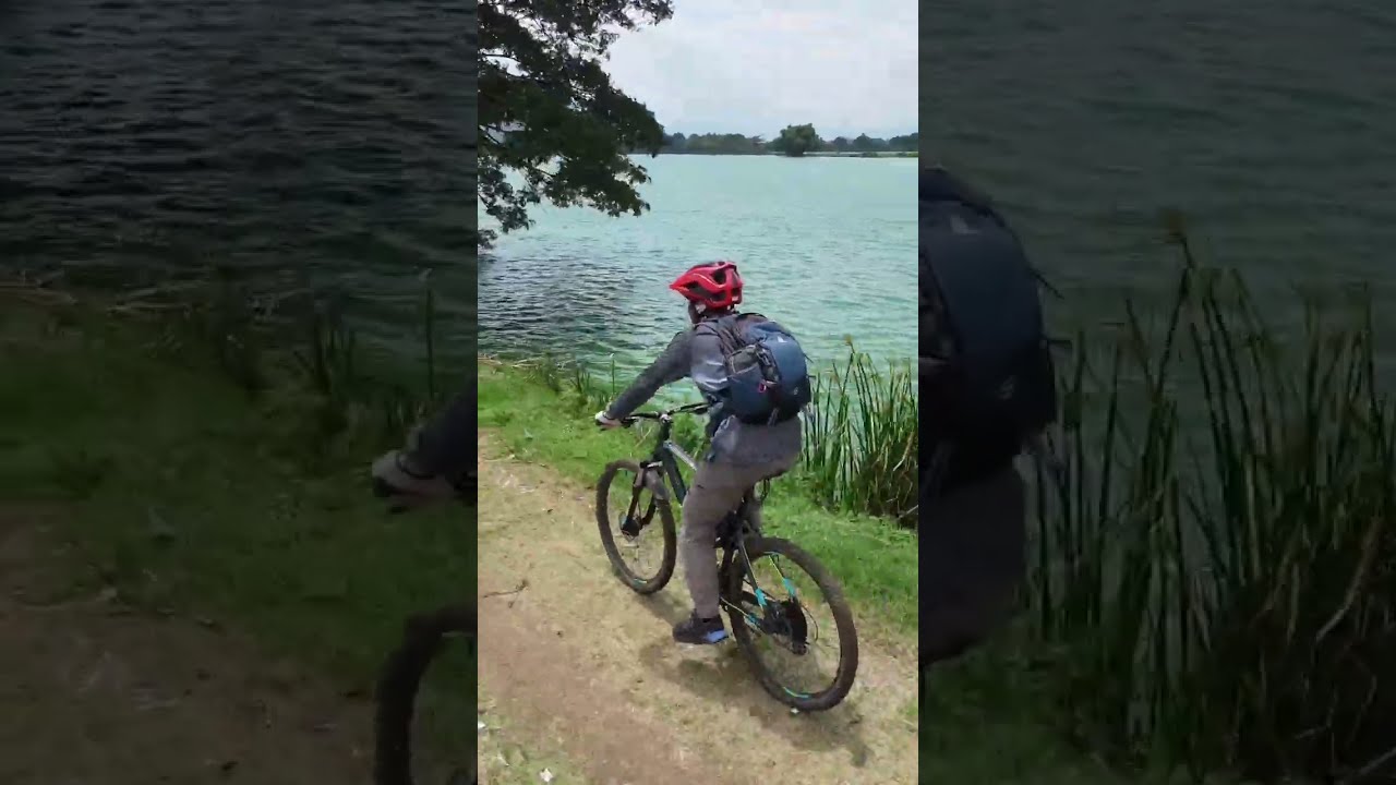 Gowes MTB Low Effort, hunting singletrack dalam kota (tanpa tanjakan) [Portrait]