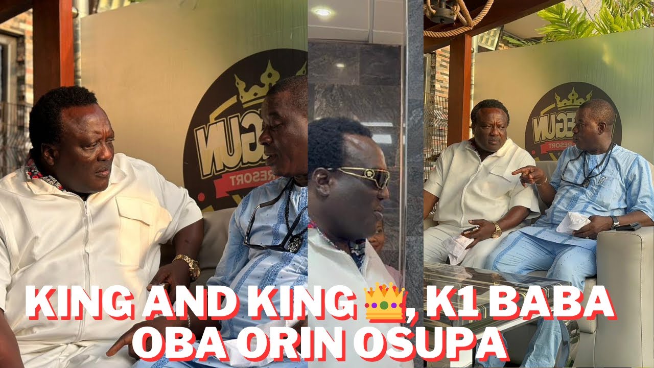 Peace Reigned as Osupa visited K1 at his Ijebu Home
