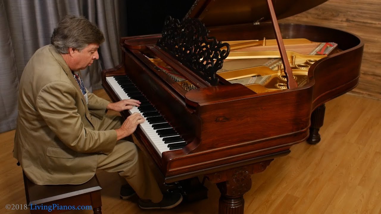 Steinway Model A Rosewood Art-Case Grand Piano Overview