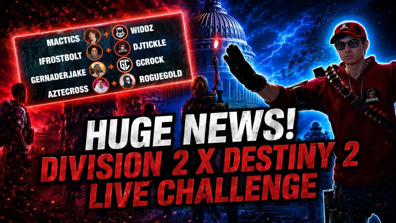 Breaking News! Incursion! PTS and Division 2 x Destiny 2 Creator Live Challenge!
