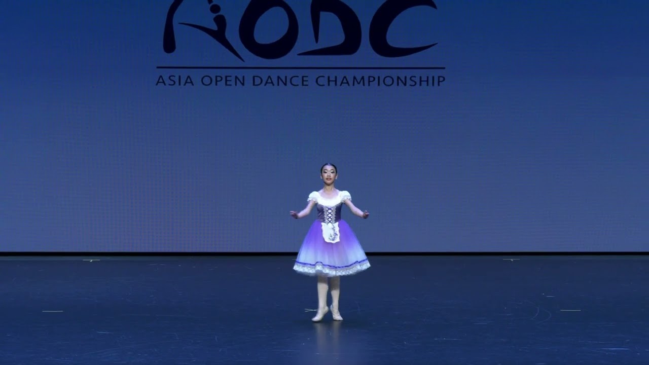 Swanhilda Coppelia Variation, AODC 2023, Chloe Foong JiaEn, 12, Gold Award, Top Scorer