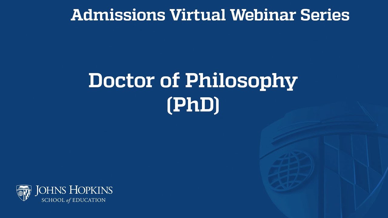 Johns Hopkins PhD in Education: Program Deep Dive, Funding & Application Tips | September 2025