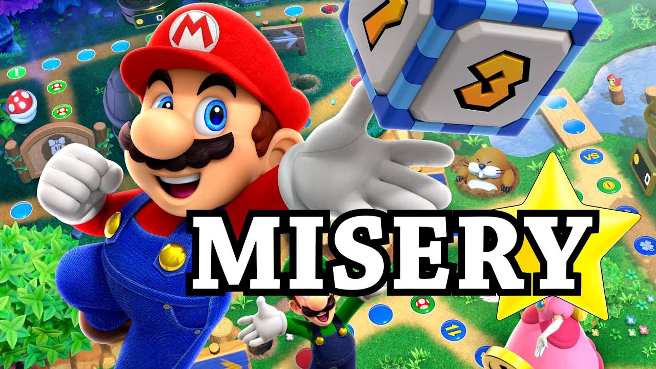 Mario Party makes us Miserable and Angry