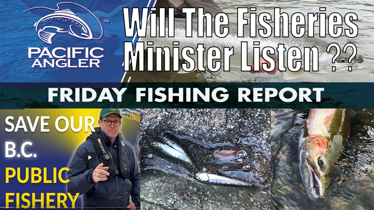 Will The Fisheries Minister Listen To BC Anglers and Science? + March Fishing Opportunities