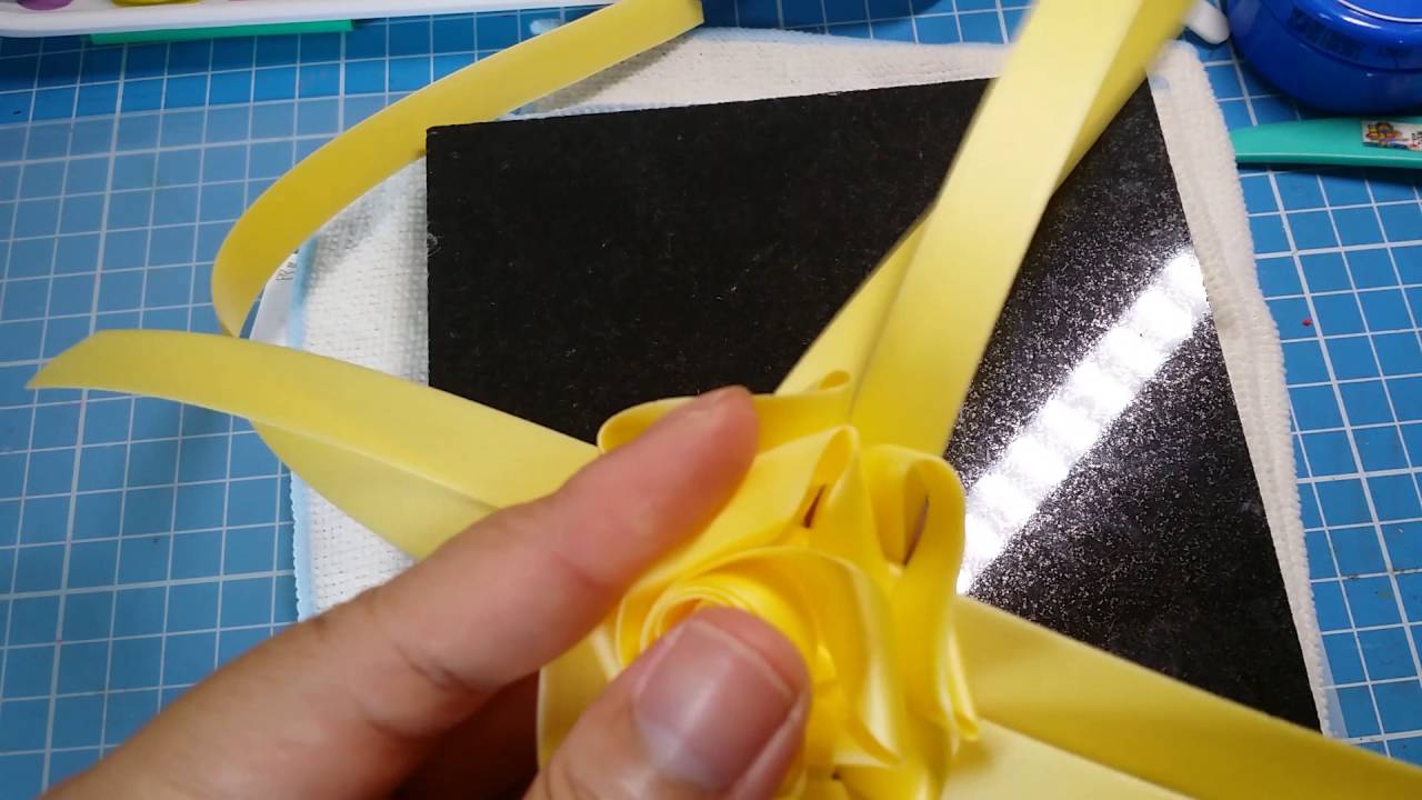 珍珠帶【立體】波浪玫瑰