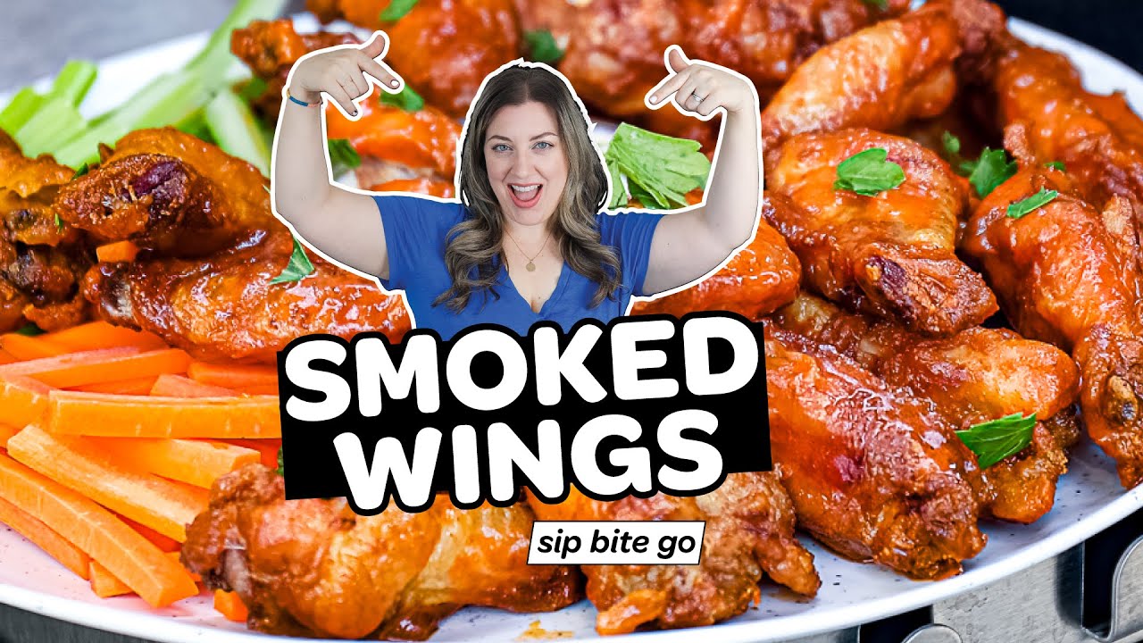 Smoked Chicken Wings (Traeger Pellet Grill Smoker Demo)