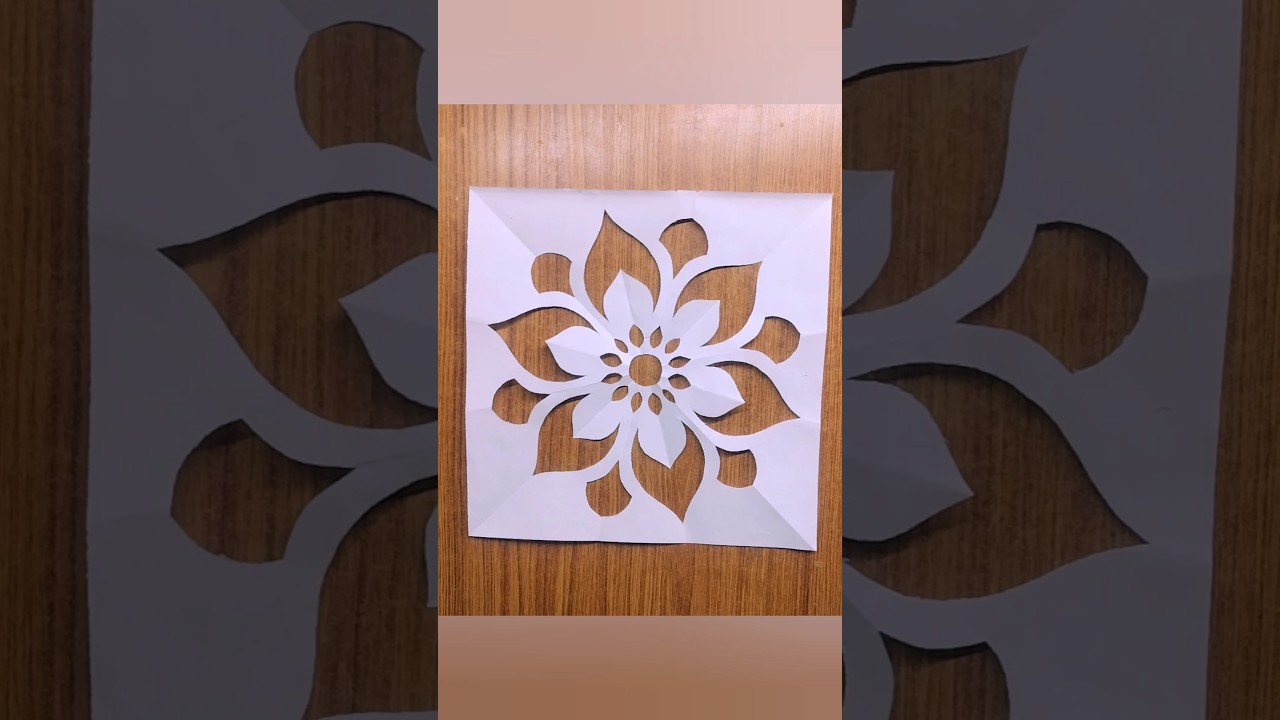Rangoli Stencil | Paper Rangoli | Rangoli Paper Cutting #rangolistencils
