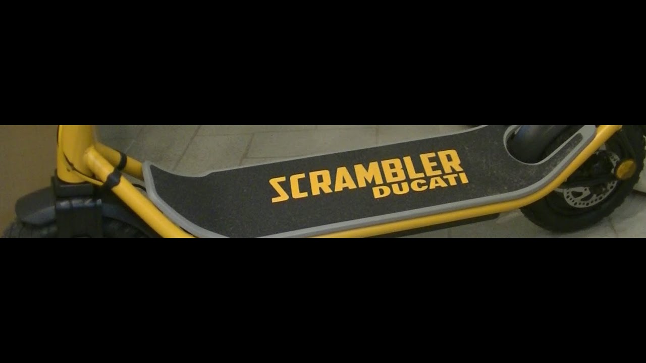 Recensione monopattino Ducati Scrambler City Cross-E