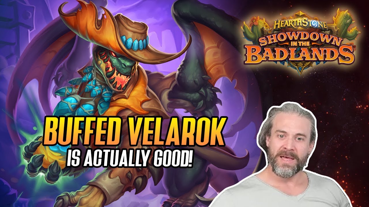 (Hearthstone) Buffed Velarok Is ACTUALLY Good! Tesscavate Rogue