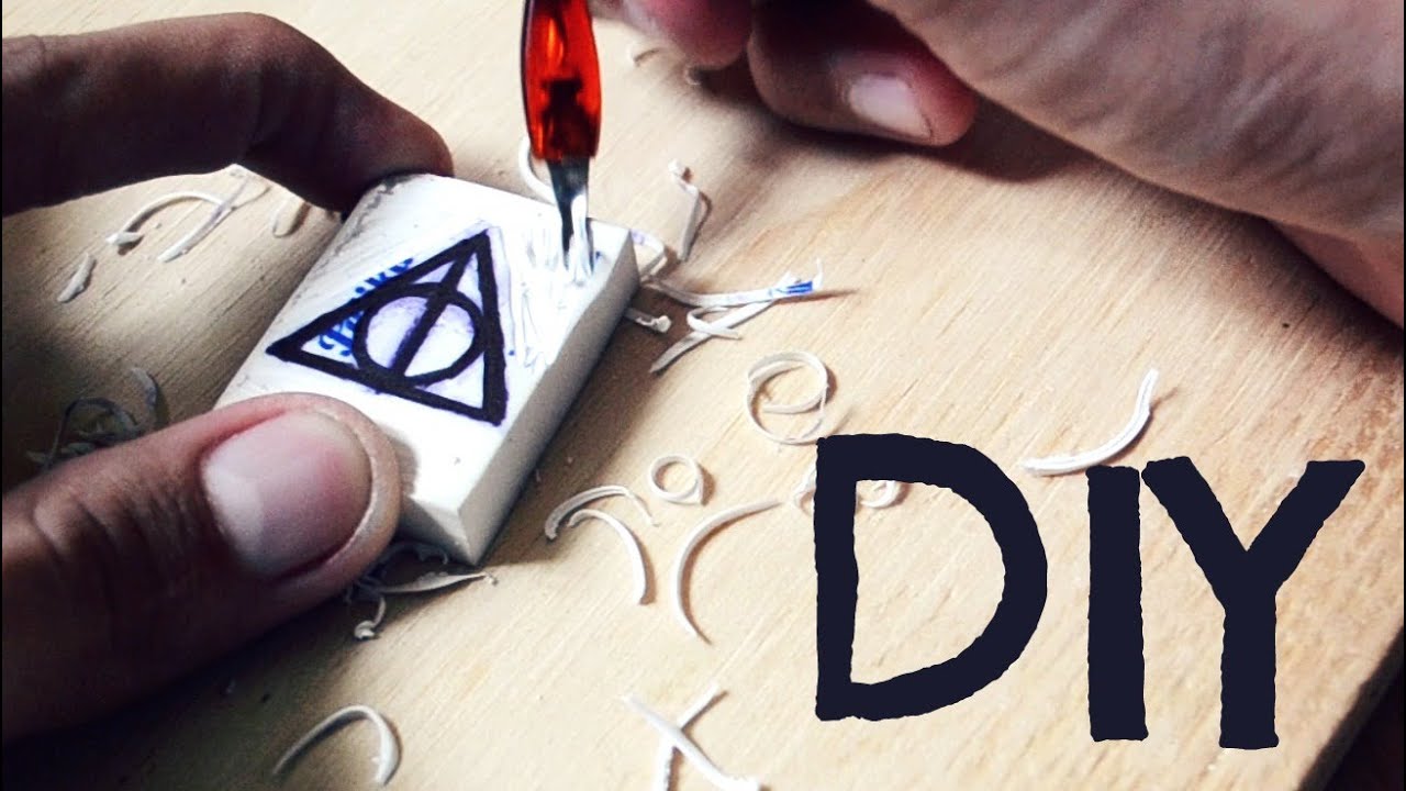 DIY | Sellos (Literarios) con Gomas de Borrar