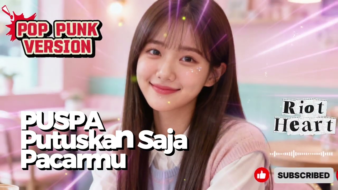 Pop Punk Version 🎵Puspa - ST 12 (Cover Riot Heart) | Lagu Pop 2000an Indonesia