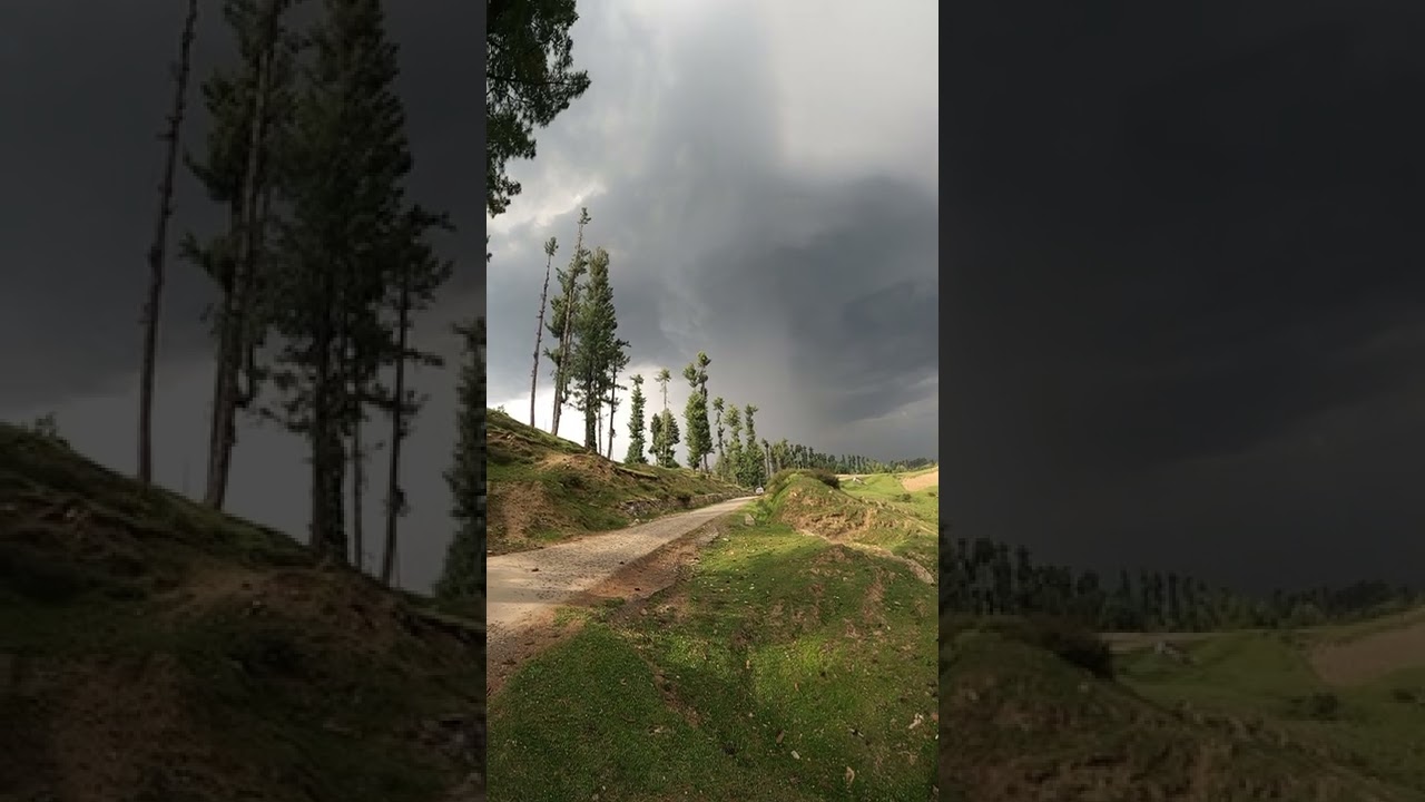 Thunderstorms ⛈ in Drang (Kashmir)