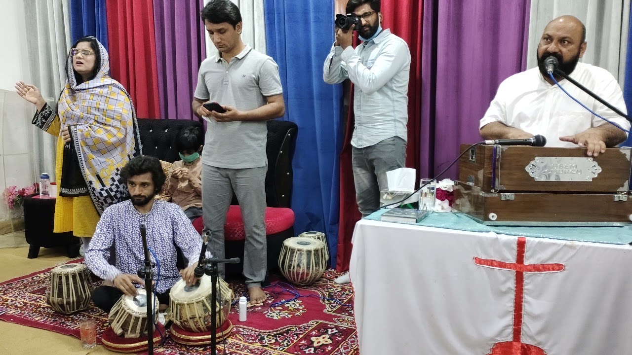 Sunu mein teri meethi baton ko Brother Asif Boaz with Asher Shahzad on Tabla