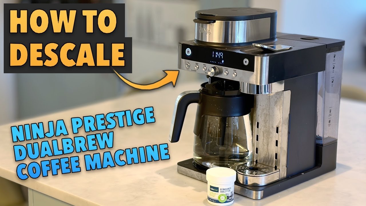 КАК: Очистить от накипи кофемашину Ninja Prestige Dualbrew — CFN802UK