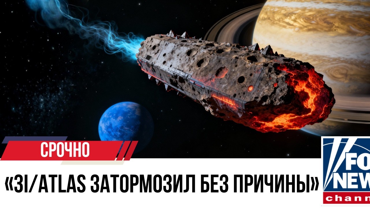 СРОЧНО: 3I/Atlas ЗАТОРМОЗИЛ над Землёй. Учёные в шоке: данные подтверждены