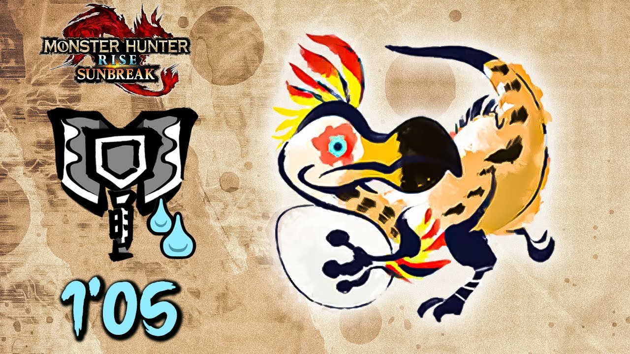 MHRSunbreak : M1★ Lulu-Yaku | 1'05 | solo with Charge Blade