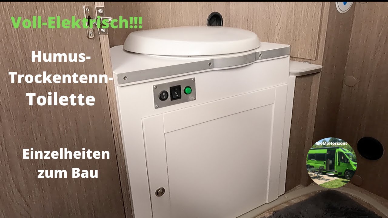 Voll Elektrische Humus- Trockentrenn- Toilette, Einzelheiten zum Bau