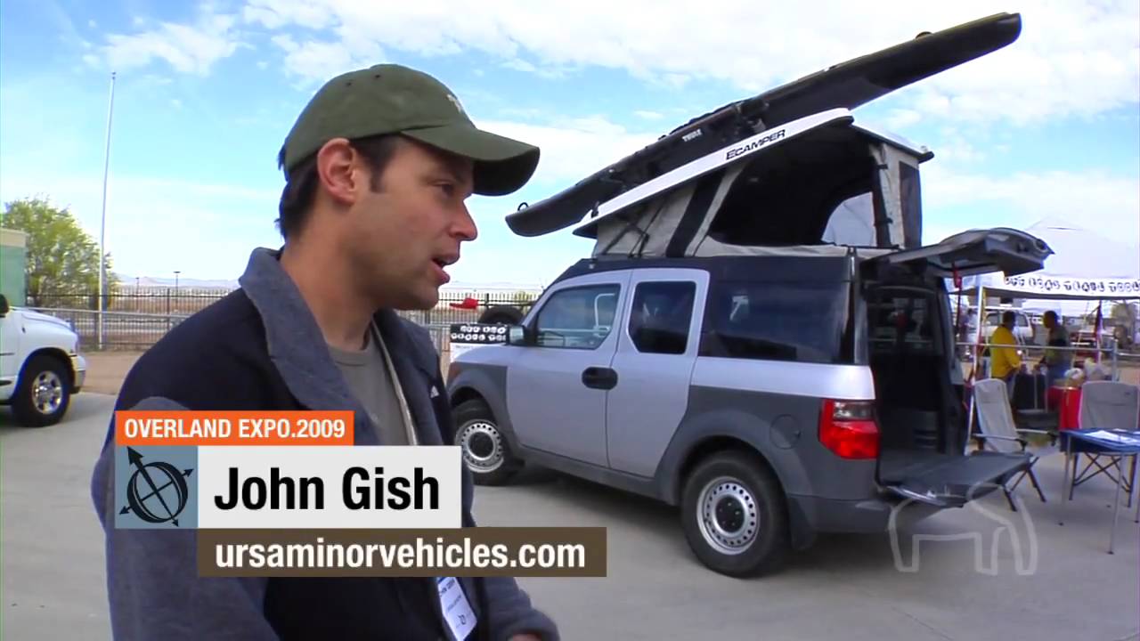 Ursa Minor Vehicles Displays the ECAMPER at Overland Expo 2009
