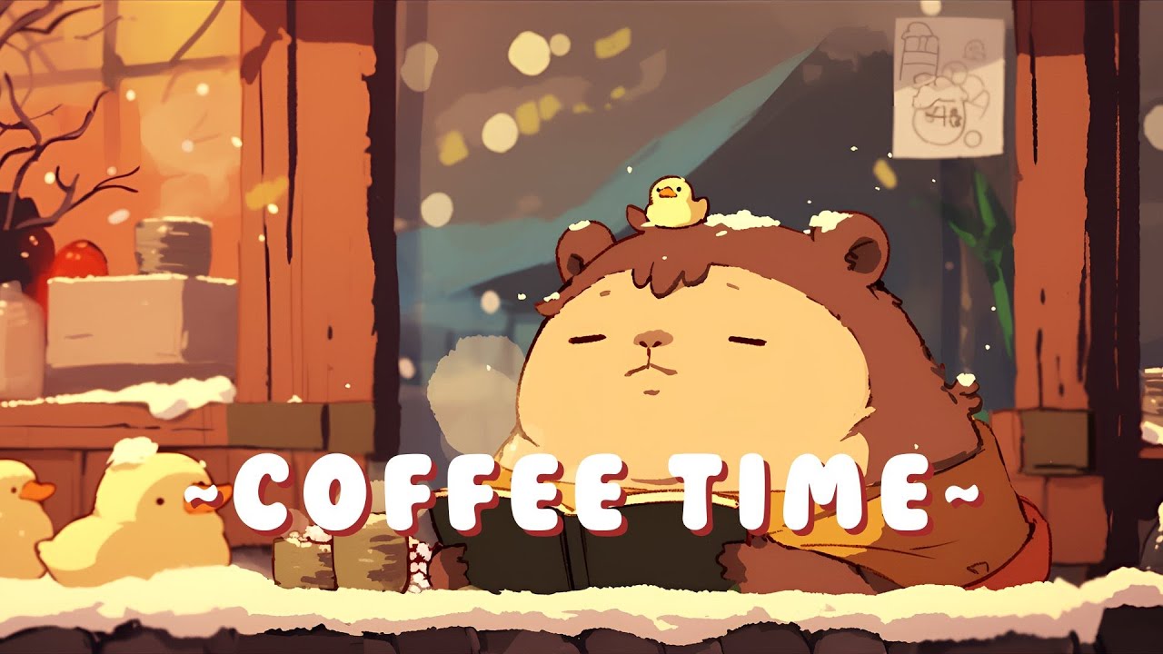 [1 Hour] Lofi Capybara Radio - Relaxing Beats to Study/Sleep/Chill ~ Gentle Feelings ~ 📚 🎵 | Stud...