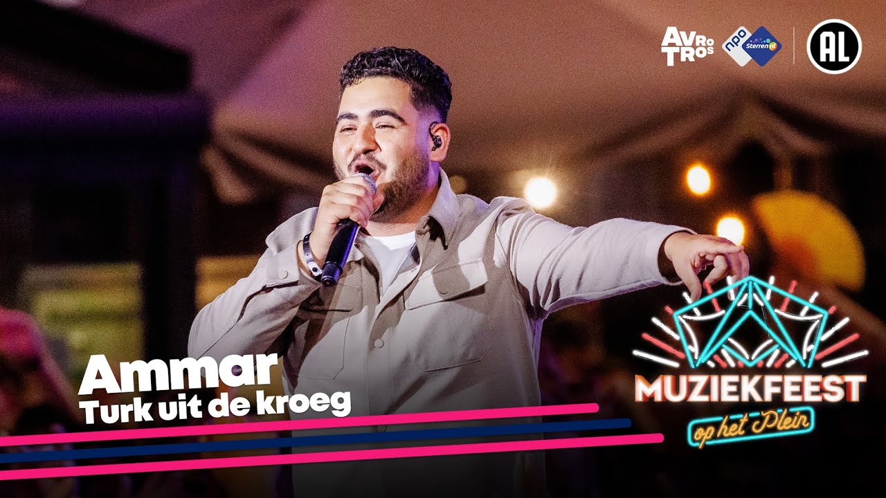 Ammar - Turk uit de kroeg • Muziekfeest op het Plein 2023 // Sterren NL