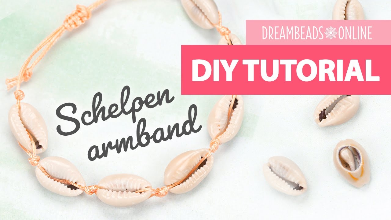 Hoe maak je een schelpen armband - DIY tutorial - Sieraden maken met Dreambeads Online