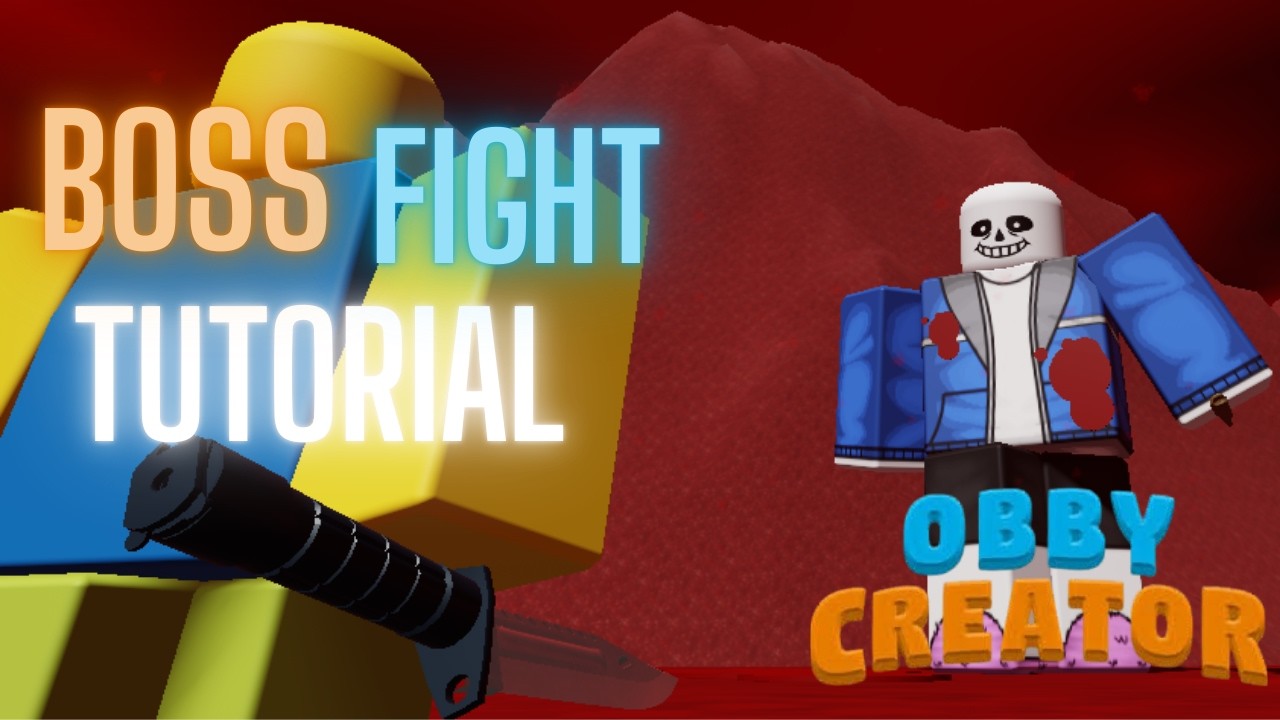 Roblox Obby Creator Boss Fight Tutorial!⚔️ [SIMPLE!].