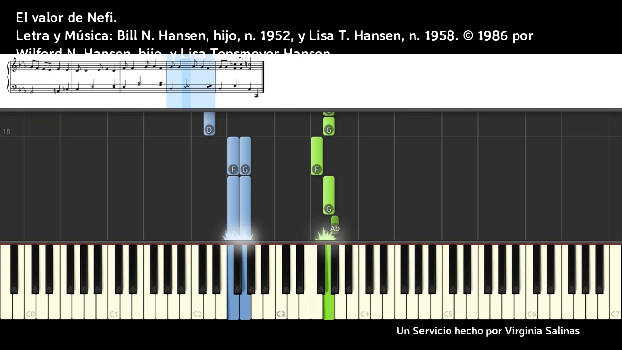 Follow the Prophet / Sigue al profeta / LDS / SUD Piano Tutorial