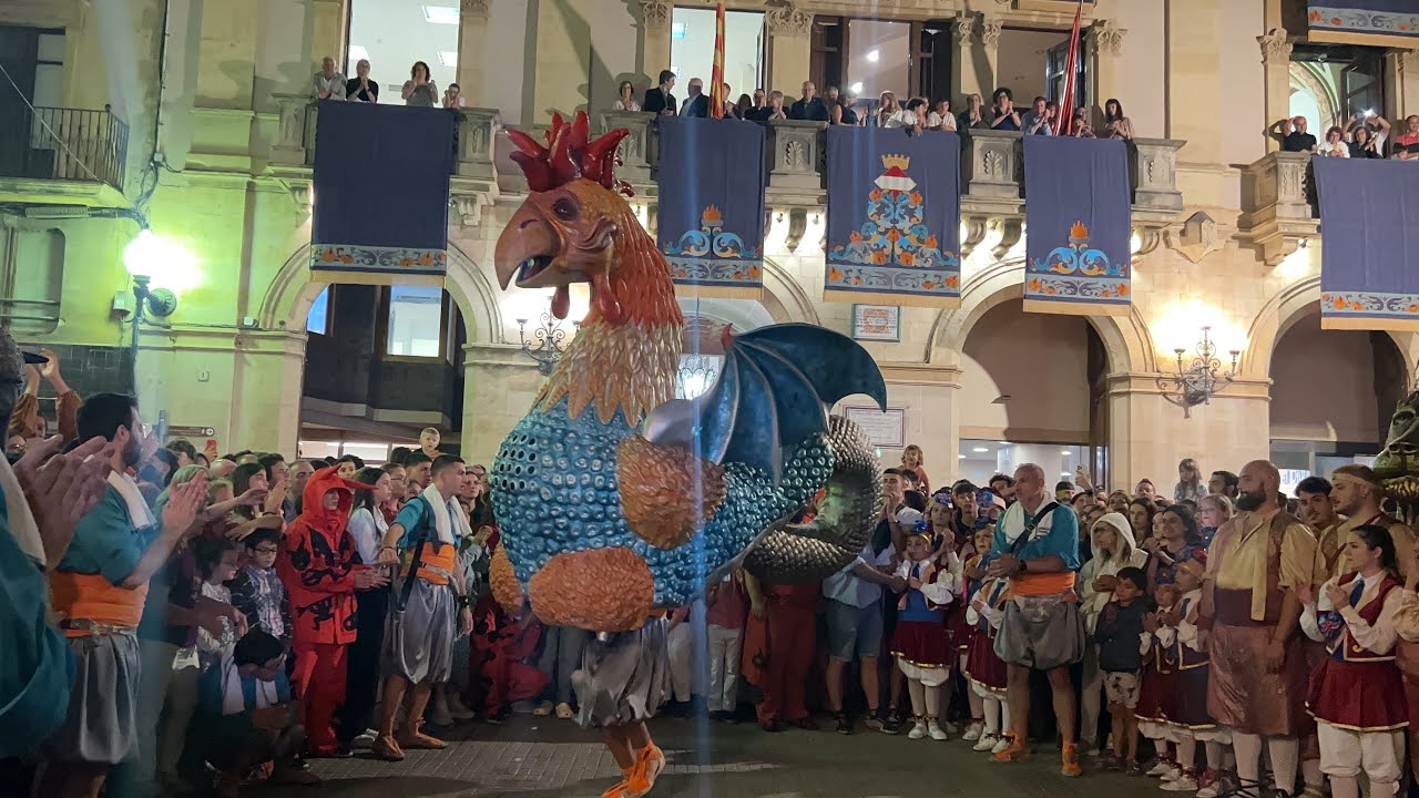 Ball del Basilisc de Valls - Balladetes de lluïment, vigília de Sant Joan 23/06/2024