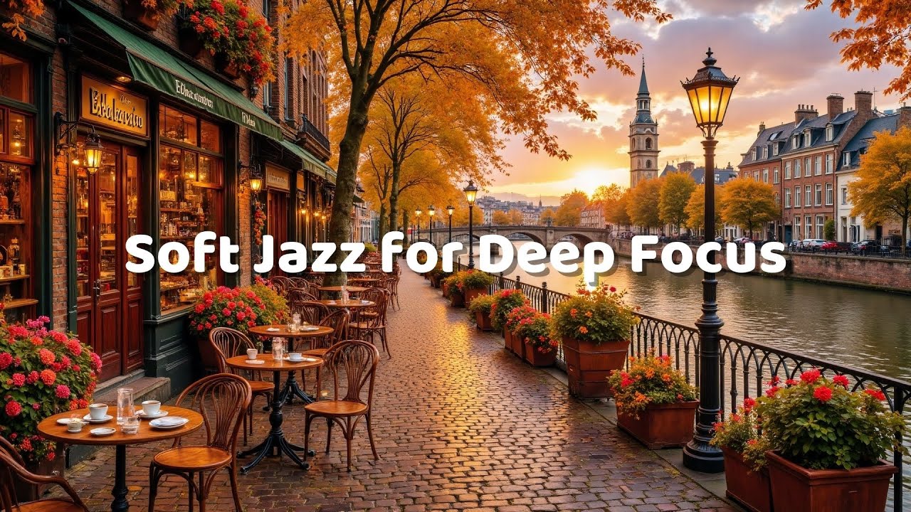 Calm Winter Café ☕ Soft Jazz for Deep Focus
