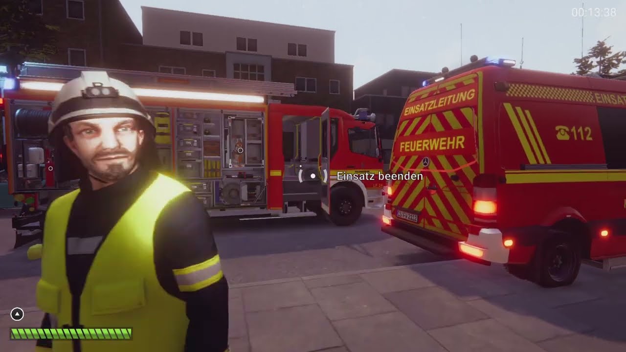 Notruf 112 - Der Angriffstrupp Zimmerbrand mit Person Rettung