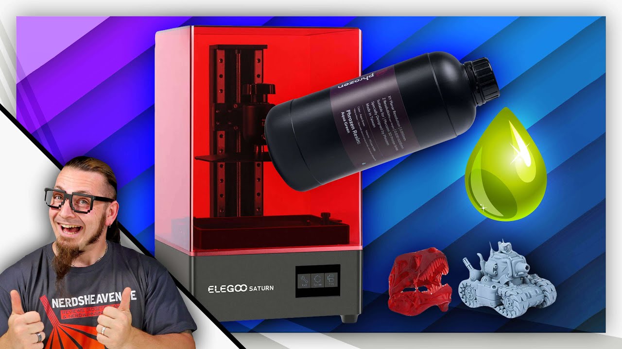 Elegoo Saturn - der beste SLA / Kunstharz 3D-Drucker?