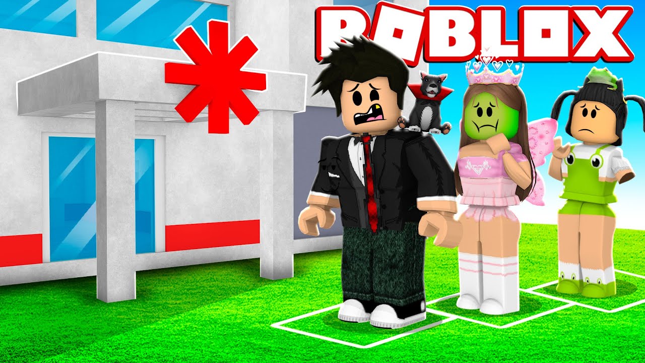 LOKIS DOENTE NA FILA DO HOSPITAL | Roblox - Hospital Line