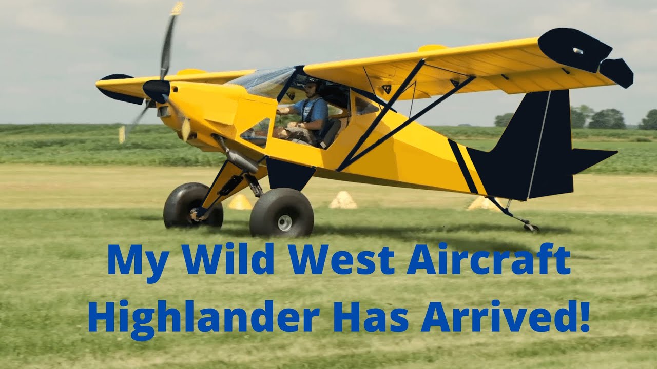 Видеоблог о сборке самолета Just Aircraft Highlander, часть 1: Прибытие