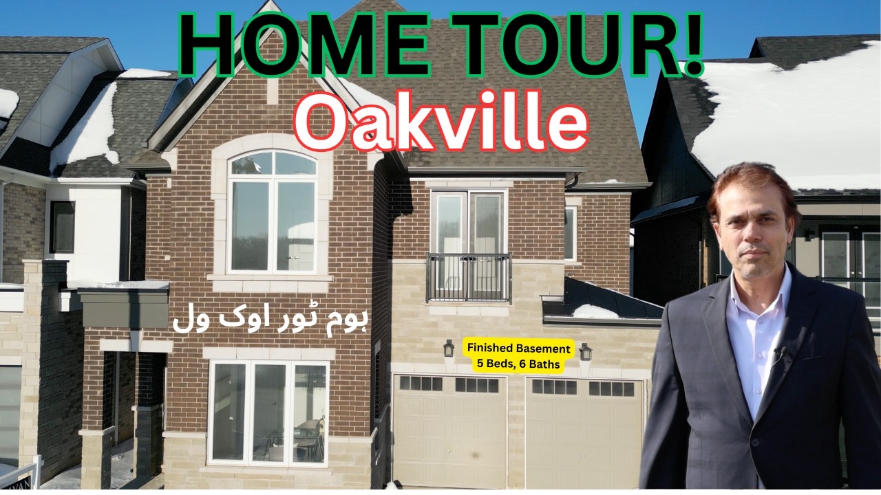 Home Tour! Brand New Detached House for Sale | 5 Beds, 6 Baths & Finished Basement